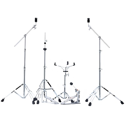 PEARL DMP925S/C889 Decade Maple Matte Racing Red 5 Parça (20B/10T/12T/16F/14S) Aksamlı Akustik Davul Seti